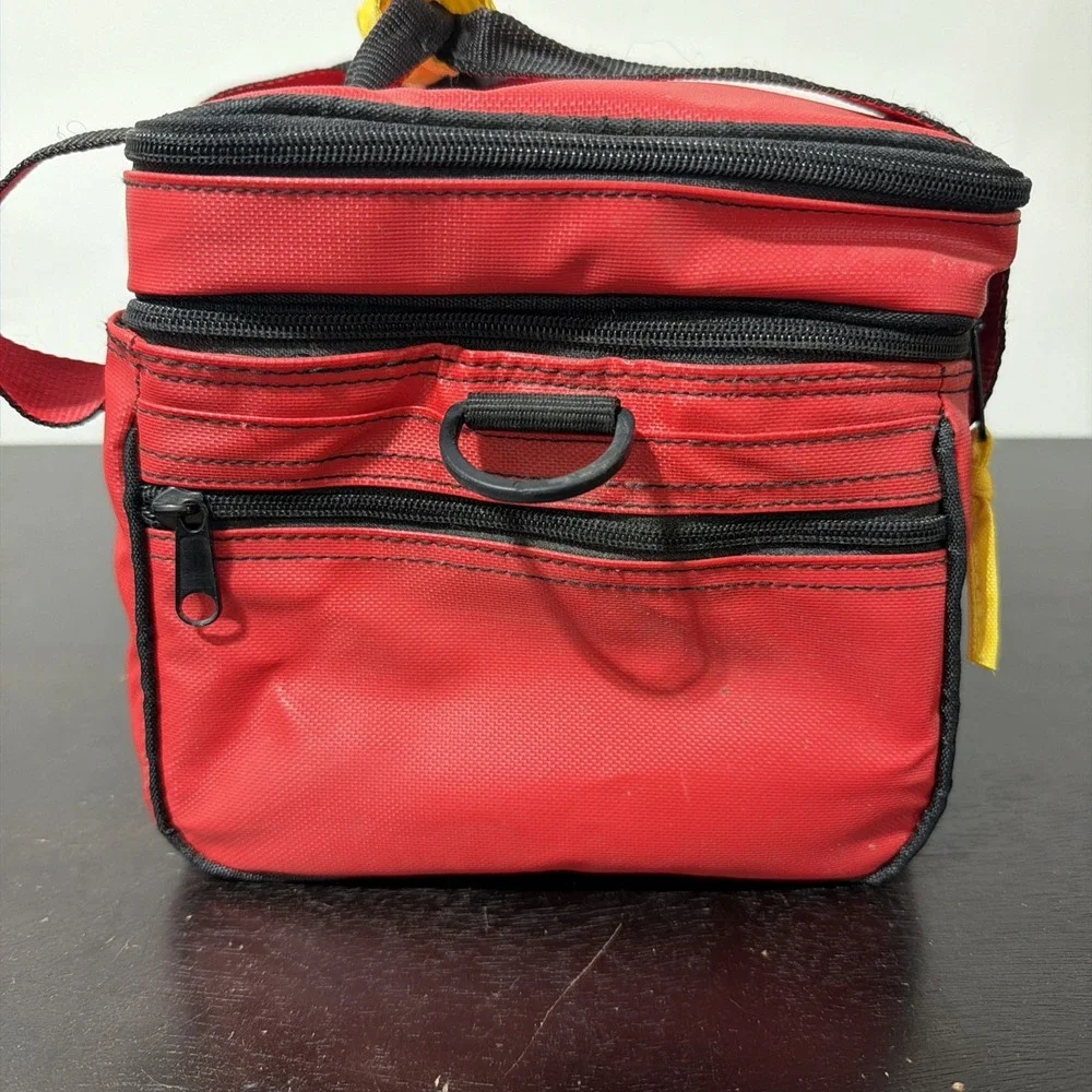 Vintage 1990s Marlboro Red Soft Sided Insulated Travel Cooler Lunch Bag
